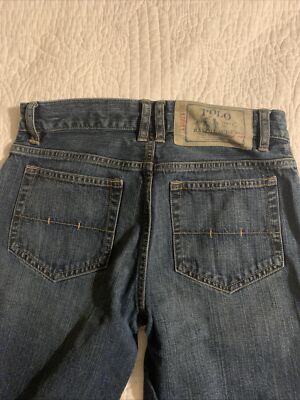 専用【13】 Polo Ralph Lauren Jeans Youth Size 14 Dark Denim Straight Leg