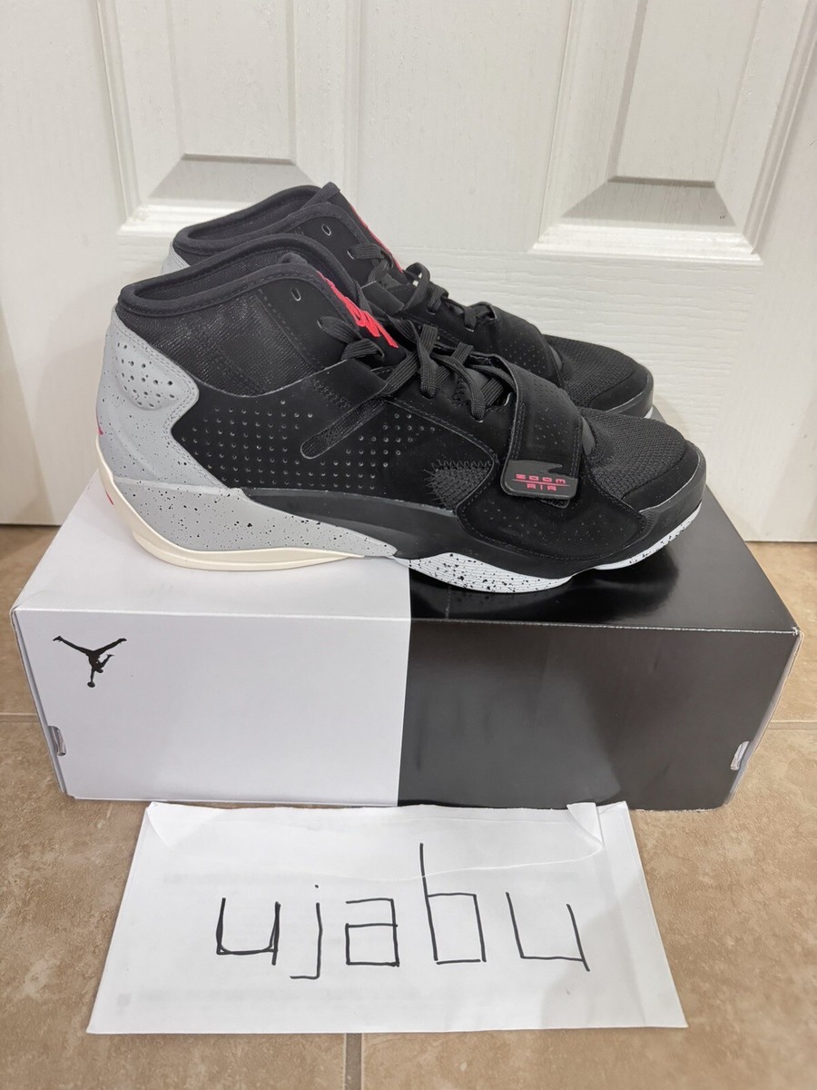 DS New Nike Jordan Zion 2 II Black/Cement Men's Size 9 (2022 DS New Nike Jordan Zion 2 II Black/Cement Men's Size 9 (2022
