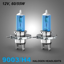 Pair 9003 H4 55w Halogen Headlight Kit Lamp Bulbs Hilo Beam Upgrade Warm White Pair 9003 H4 55w Halogen Headlight Kit Lamp Bulbs Hilo Beam Upgrade Warm White
