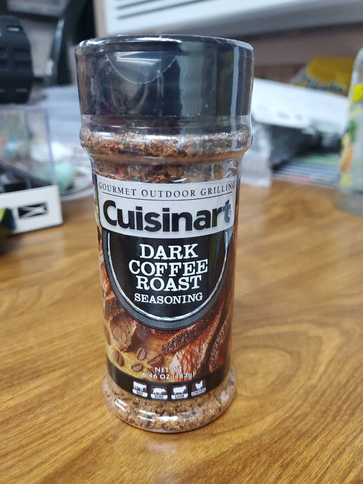 Cuisinart DARK COFFEE ROAST Seasoning 6.46oz Grilling Rub Shaker (1140