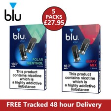 Blu 2.0 (Myblu) Pod Refills | All NEW Flavours & Strengths|FREE Tracked Delivery