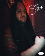 Solo Sikoa (8x10 metallic) jsa certed photo signed auto autographed