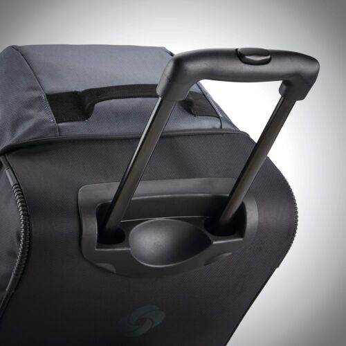 Samsonite Andante 2 Wheeled Rolling Duffel Bag, 22-Inch, Riverrock/Black - Picture 6 of 9
