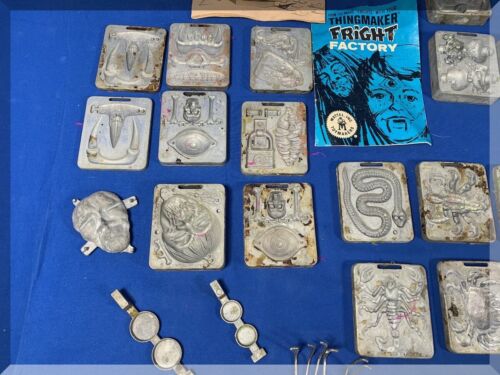 VINTAGE MATTEL GIANT CREEPY CRAWLER FRIGHT FACTORY CREEPLE PEEPLE VAC-U-FORM ETC. - Bild 10 von 14