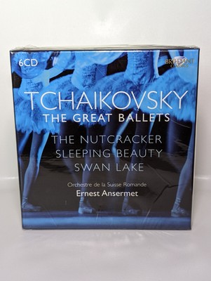 TCHAIKOVSKY 6-CD set THE GREAT BALLETS Nutcracker Sleeping Beauty Swan Lake NEW