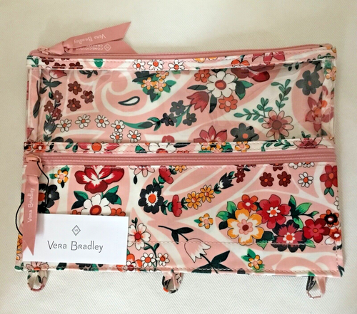 Vera Bradley ~ "Prairie Paisley" ~ Pencil Pouch ~ NWT