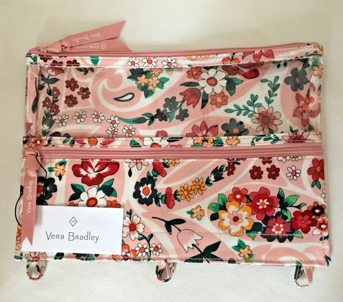 Vera Bradley ~ "Prairie Paisley" ~ Pencil Pouch ~ NWT - Picture 1 of 3