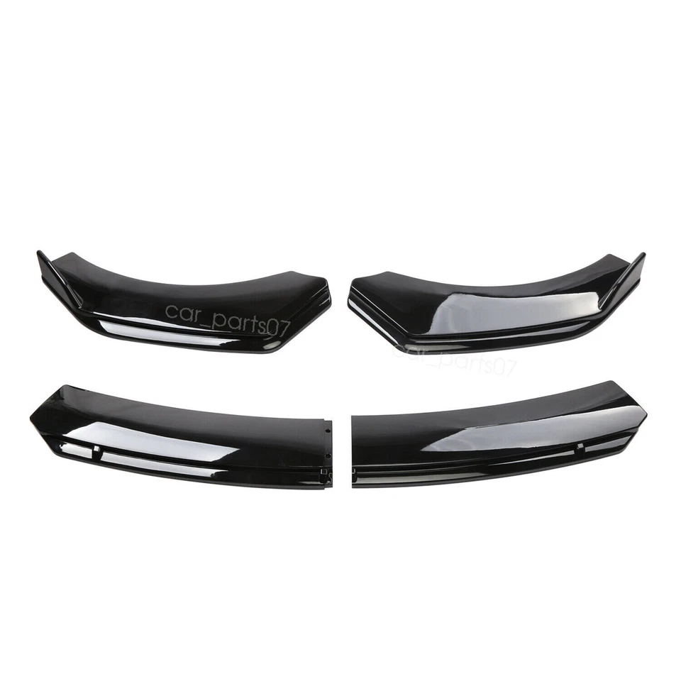 For Acura RDX 2010-2023 Glossy Black Front Bumper Lip Spoiler Splitter Body Kits Foto 3 de 4