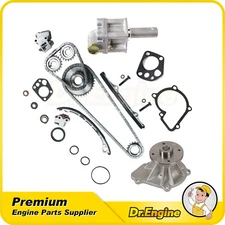 Timing Chain Kit Oil Water Pump Set Fit 98-04 Nissan Xterra Frontier 2.4L DOHC
