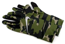 Nike Lightweight Tech Running Gloves Women's Medium Olive/Black/Silver