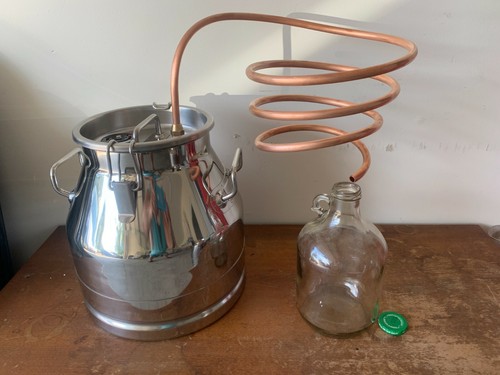 MoonStill-HD 5.3 Gal Water Distiller 304 Stainless Steel Off Grid, Veteran Built - Picture 2 of 12