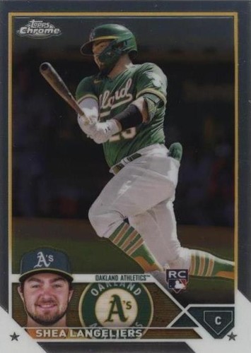 2023 Topps Chrome #175 Shea Langeliers | eBay