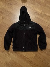 The North Face Hooded Full-Zip Fleece Jacket Youth Girla Size: Small 7-8 