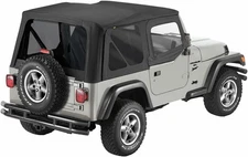 Bestop 51197-35 Black Diamond Replay Replacement Soft Top w/ Tinted Back Windows