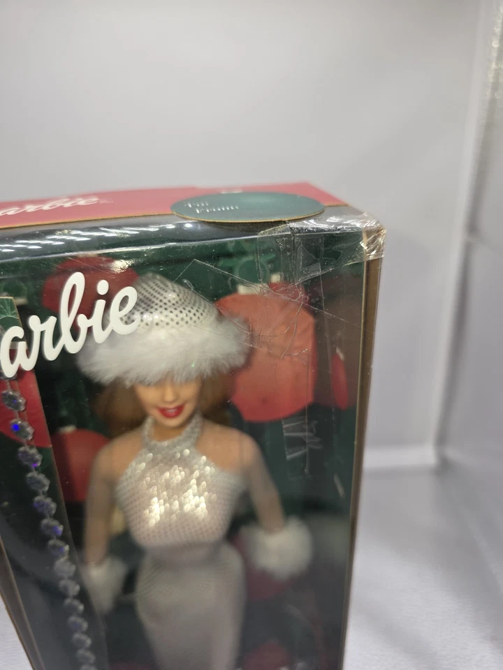 2001 Holiday Excitement Barbie Puppe / Christmas Doll / Mattel 29203, NrfB - Bild 2 von 2