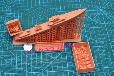 3D-printed 1/700 Model British Daring Class destroyer Unpainted Kit