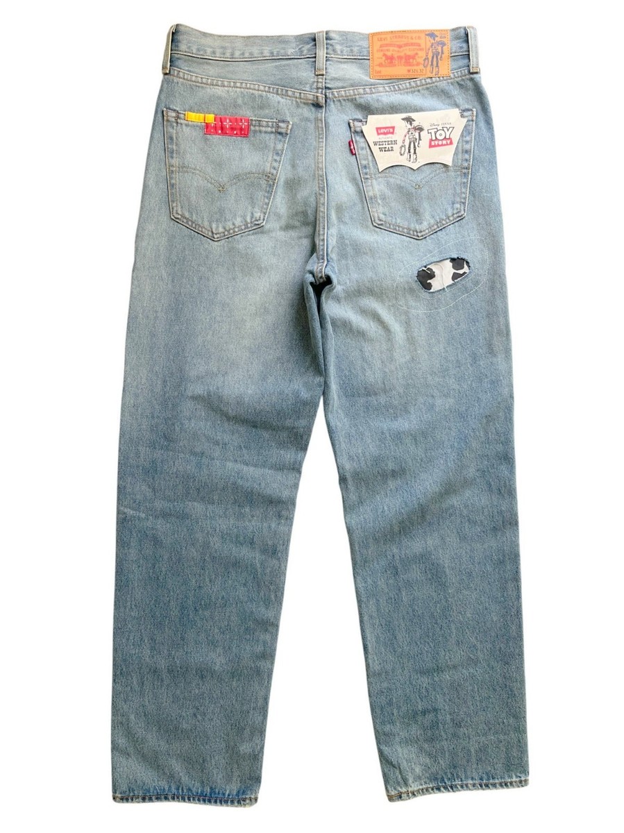 Levi's x Disney Toy Story 30th Anniversary Mens 568 Loose Jeans