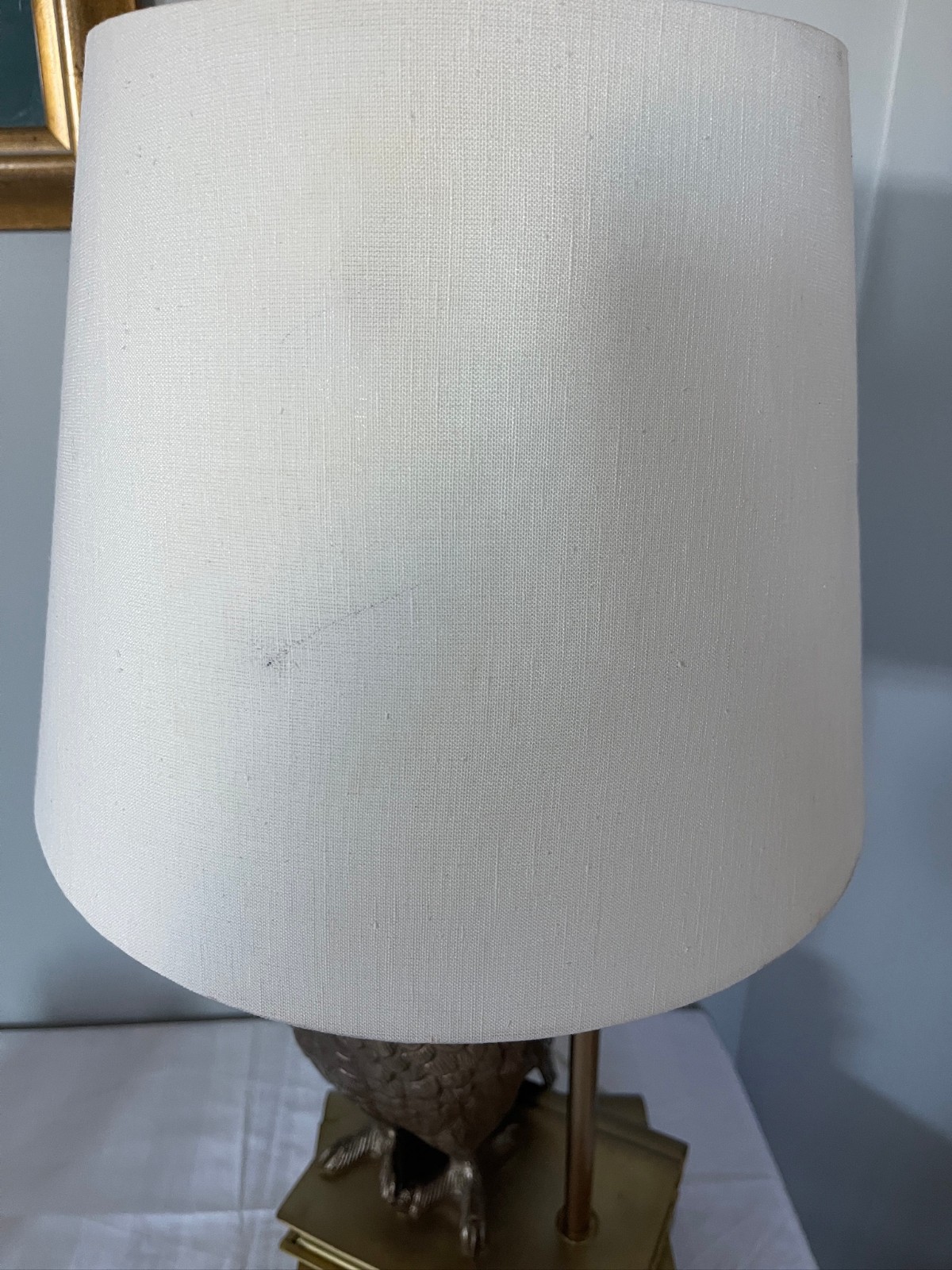 Pottery Barn Teen Hedwig The Owl Table Lamp Harry Potter, Tested Works w/ Shade