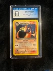 2000 Pokemon Team Rocket Dark Charizard Holo #4/82 CGC 8.5