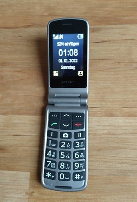 Bea-Fon SL605 Senioren-Klapp-Handy in schwarz