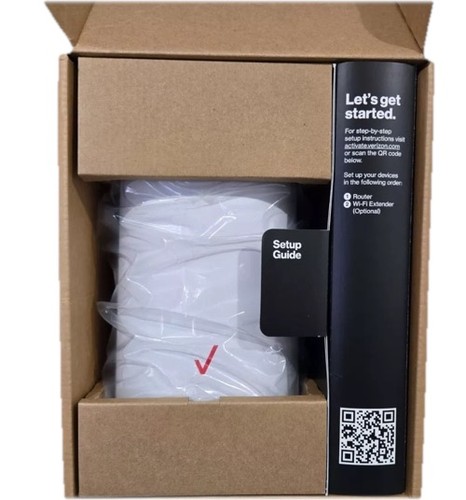 Verizon Fios E3200 WiFi 6 Range Extender Brand New Open Box (Unused) - Zdjęcie 2 z 5