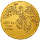Mexican Tribute 1/500 oz .999 Gold Round