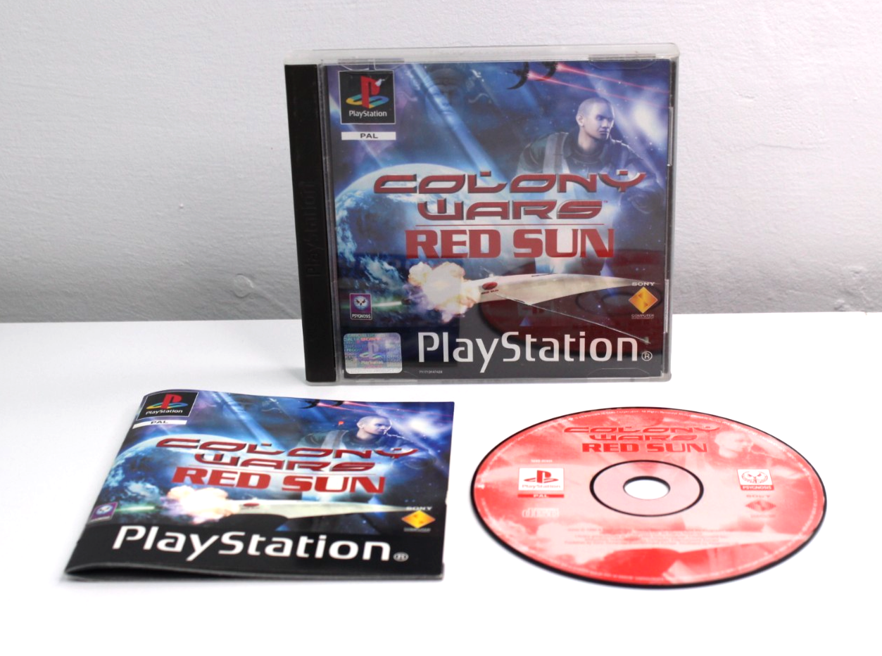 COLONY WARS RED SUN Complete with Manual VGC PlayStation 1 PS1