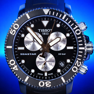    Tissot Seastar 1000 Chrono Quartz 45.5mm Diver T120.417.17.051.00   
