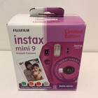 New Fujifilm Instax Mini 9 Instant Camera  Limited Edition Clear Purple NIB