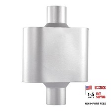 Universal Mufflers, Performance Automotive Exhaust Muffler, Single 2.25"