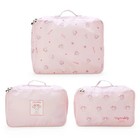 Sanrio Travel Organizer 3-Piece Set - Lightweight Packing Cubes w/Handles (L+S)