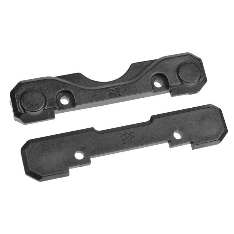 Team Corally Suspension Arm Mo| Unt Covers Front Composite 1 S
