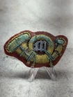 1858 Civil War U.S. Marine Corps (USMC) Bullion Headgear Badge By John A. Baker