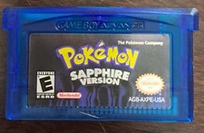 Pokemon: Sapphire Version Game Boy Advance 2003 GBA Authentic Cartridge *TESTED 