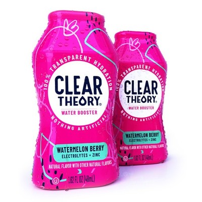 Clear Theory Water Flavoring Drops with Electrolytes   0.81 Fl Oz (Pack of 2)