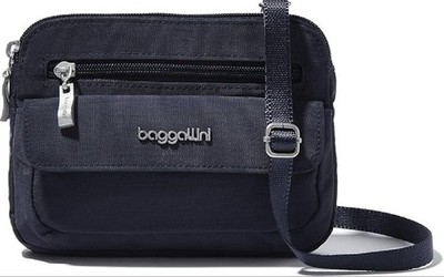 Baggallini Modern Everywhere Mini Crossbody Bag Built In RFID