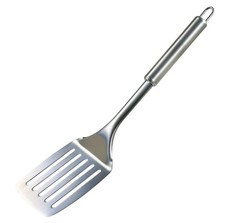 PFANNENWENDER SCHLITZE 34 cm VILMER EDELSTAHL Pfannwender Bratenwender Wender