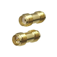 1Pcs Connector Adapter SMA RP-SMA to SMA RPSMA Male Plug  Female Jack Straight