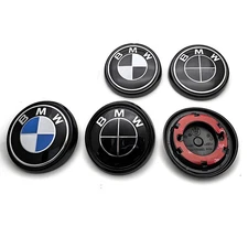 95mm Stick-on Rear Trunk Lid Roundel Badge Logo Emblem Fits For BMW X5 2014-2018