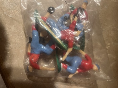 Figuras de béisbol adornos para pasteles de colección nuevo en stock paquete de 6 - Imagen 2 de 2
