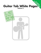 Guitar Tab White Pages Vol 2 150 Songs Sheet Music Hal Leonard Book