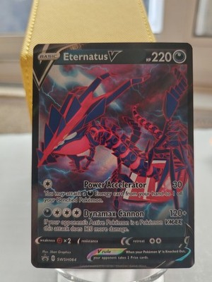 Pokemon TCG Eternatus V - Holo Promo SWSH: Sword & Shield Promo Cards SWSH064 NM