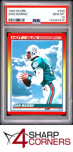 1990 SCORE #320 DAN MARINO DOLPHINS HOF PSA 10