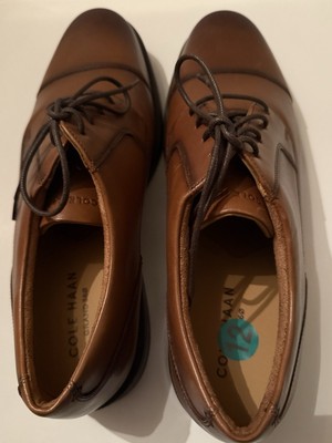 Cole Haan Grand 360 C34125 Brown Leather Oxford Shoes Mens 11M Cole Haan GoTo Plain Toe Ox British Tan C34125 main image 4