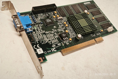 PCI 3Dfx Card Diamond Monster Fusion Z100 Rev A Voodoo Banshee 16 MB SDRAM