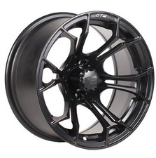 Roue Spyder Matte Noire GTW 14x7 Pour Chariot De Golf | Décalage 3:4 Motif 4/4