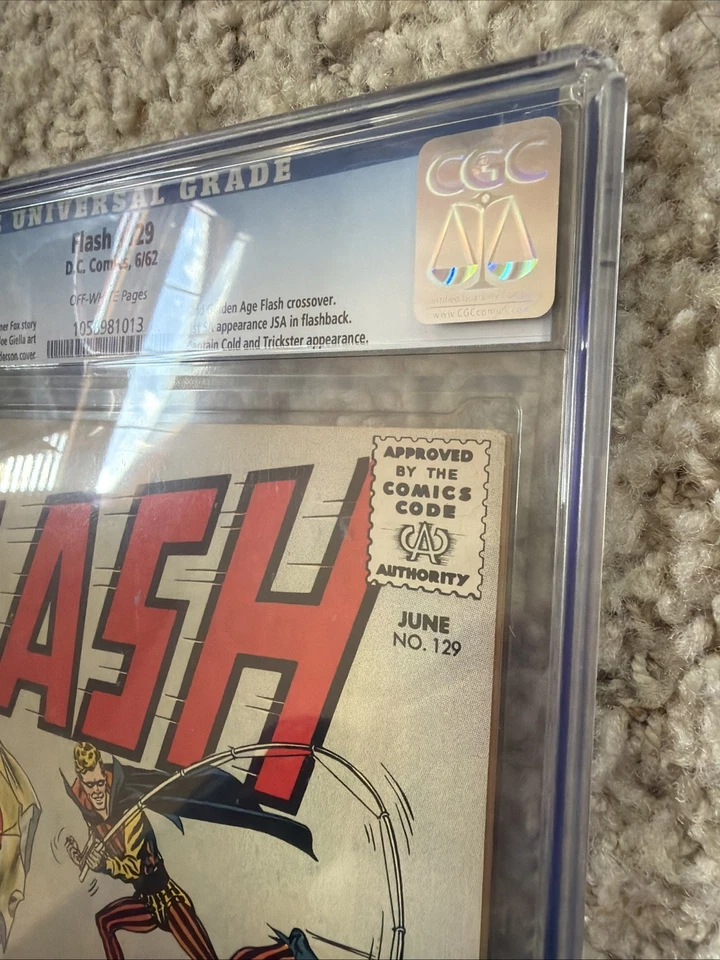 The Flash #129 (DC Comics June 1962) CGC 9.2 - image 4 of 4