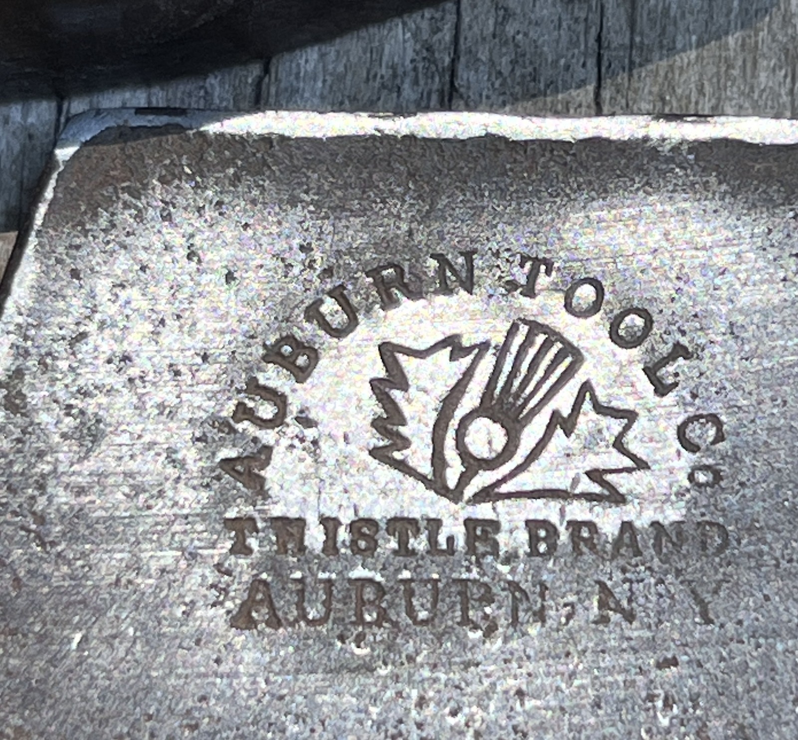 Vtg 16" Auburn tool co. Thistle Brand Auburn NY, plane