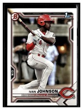 2021 Bowman #BCP-149 Ivan Johnson Prospects