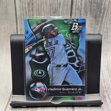 2023 Bowman Platinum #75 Vladimir Guerrero Jr. Green #/99